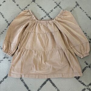 Pink Twill Mini Dress- POL